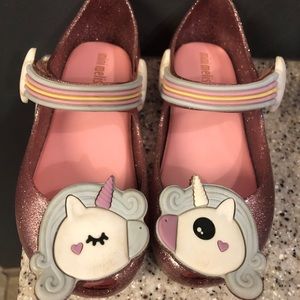 Mini Melissa Unicorn Sandals